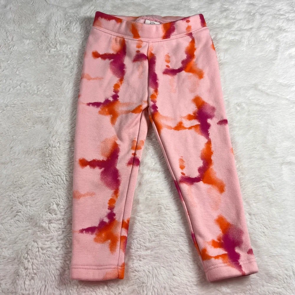 Baby Gap Tie Dye‎ Leggings Pink Orange Purple Toddler 18-24 Months